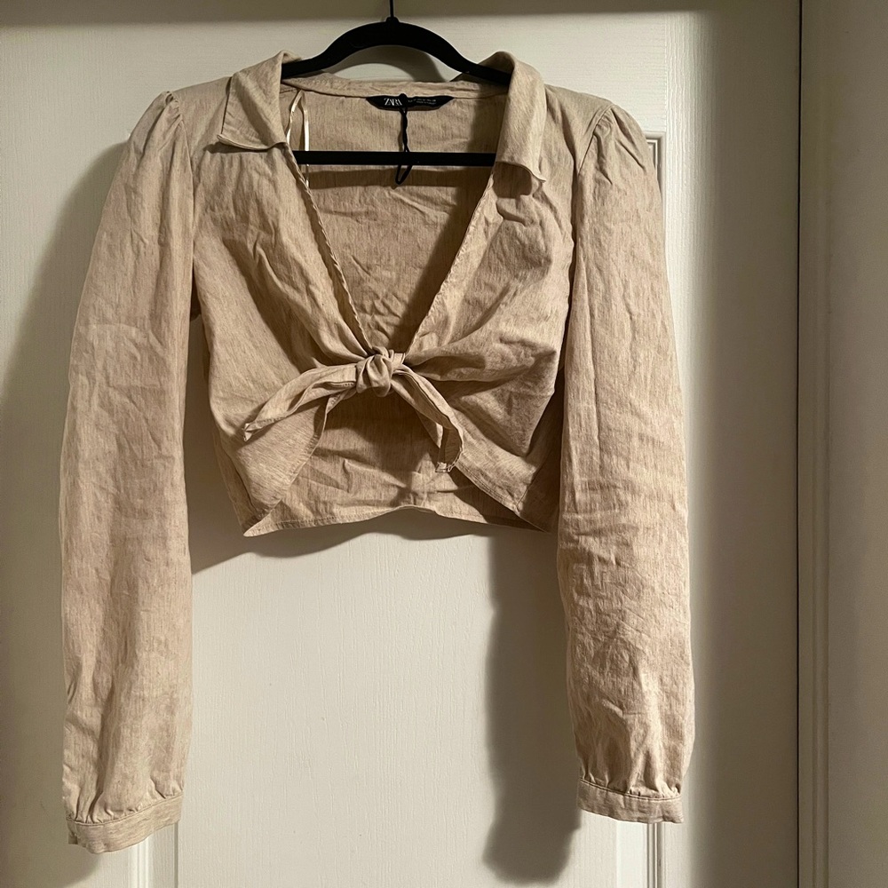 Zara Y2K Crop Top